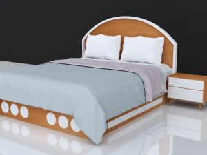 ł&oacute;żko 26 Model 3D