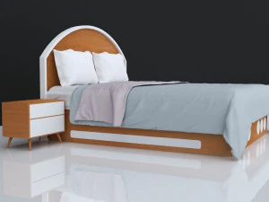 ł&oacute;żko 26 Model 3D