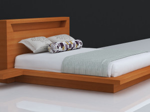 bed 27 3D 모델