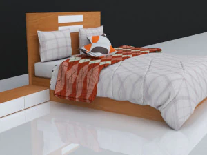 bed 30 3D Model