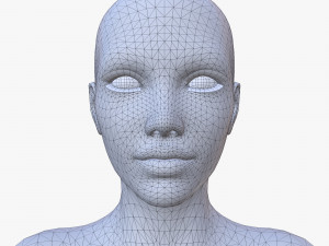 10 female base mesh volume-02 3D Model