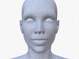 10 female base mesh volume-03 Model 3D