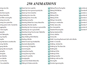 man 01 -with 250 animations 3D Model