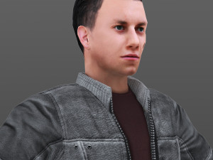 man 01 -with 250 animations Model 3D