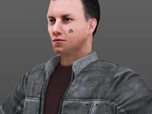 man 01 -with 250 animations 3D Model