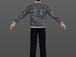 man 01 -with 250 animations 3D Model