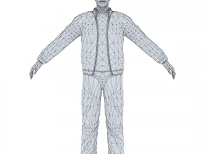 man 01 -with 250 animations 3D Model