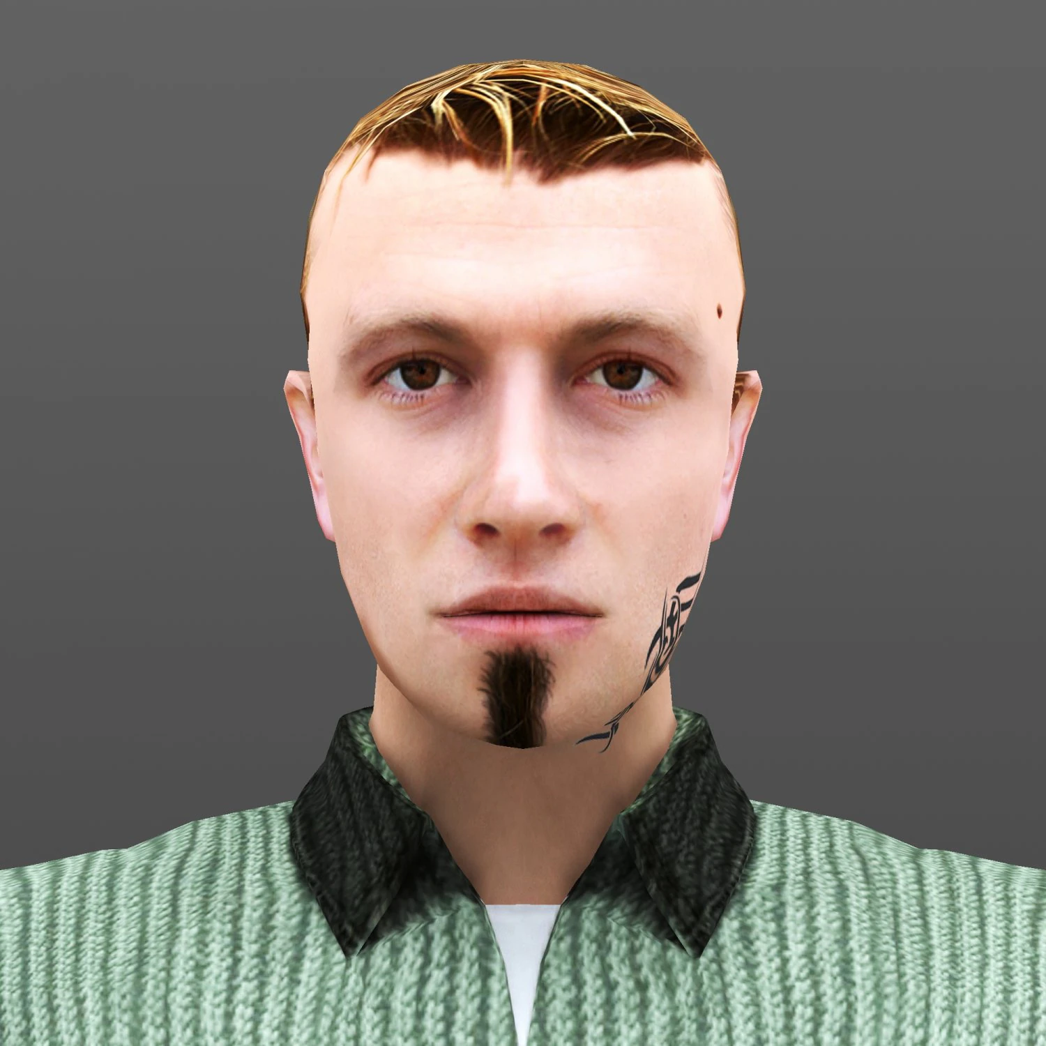 man 02 -with 250 animations 3D Model .c4d .max .obj .3ds .fbx .stl .blend