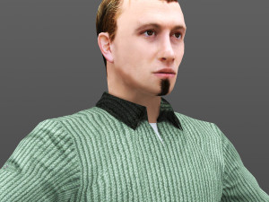 man 02 -with 250 animations Modèle 3D