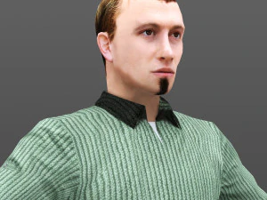 man 02 -with 250 animations 3D Model