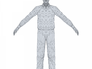 man 02 -with 250 animations Modèle 3D