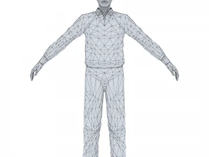 man 02 -with 250 animations 3D Model