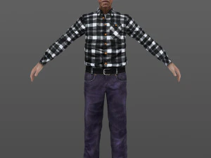 man 03 -with 250 animations 3D Model