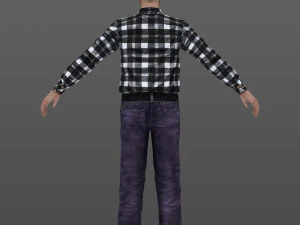 man 03 -with 250 animations 3D Model
