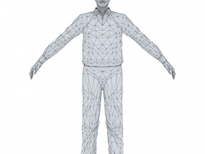 man 03 -with 250 animations Model 3D