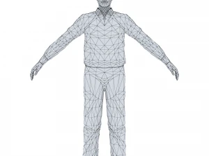 man 03 -with 250 animations 3D Model