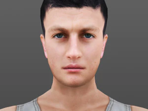 homem 04 -com 250 animações Modelo 3D