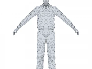 man 05 -with 250 animations 3D Model
