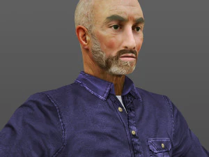 man 07 -with 250 animations 3D Model