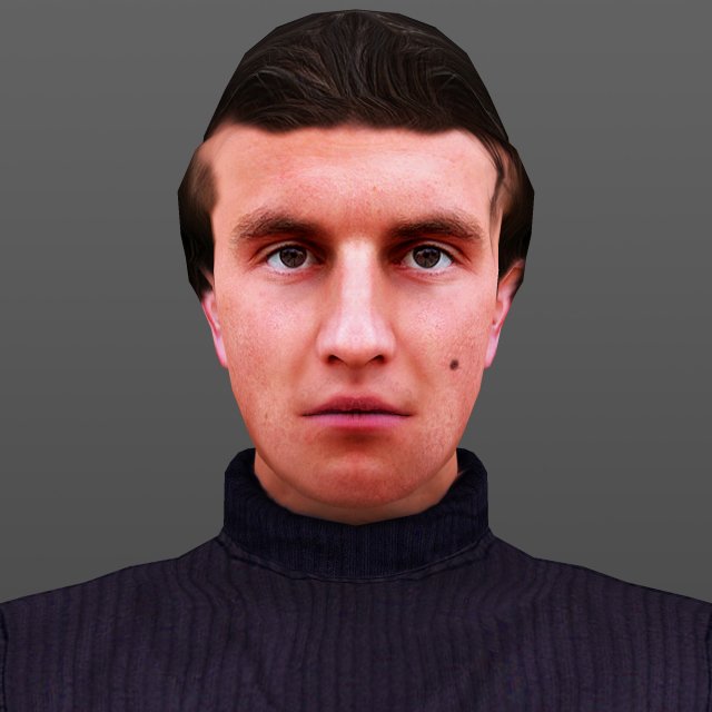 man 09 -with 250 animations 3D Model .c4d .max .obj .3ds .fbx .stl .blend 