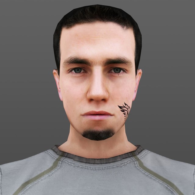 man 10 -with 250 animations Modelo 3D .c4d .max .obj .3ds .fbx .stl .blend 