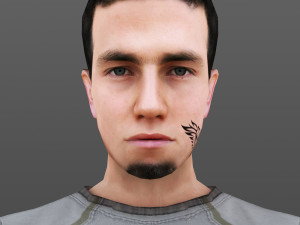 man 10 -with 250 animations 3D मॉडल