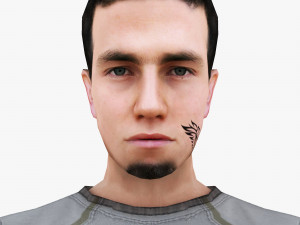 man 10 -with 250 animations Modelo 3D