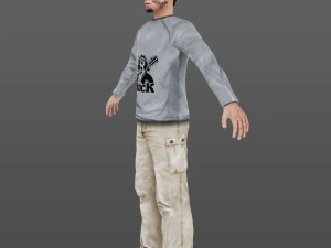 man 10 -with 250 animations 3D Model