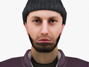 man 11 -with 250 animations 3D Model