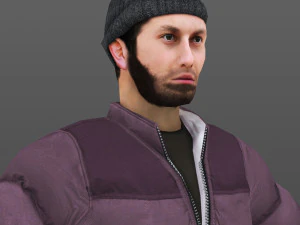 man 11 -with 250 animations 3D Model