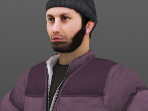 man 11 -with 250 animations Modelo 3D
