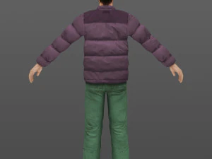 man 11 -with 250 animations 3D Model