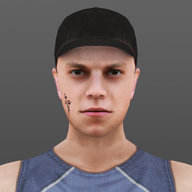 man 12 -with 250 animations Modelo 3D .c4d .max .obj .3ds .fbx .stl .blend 