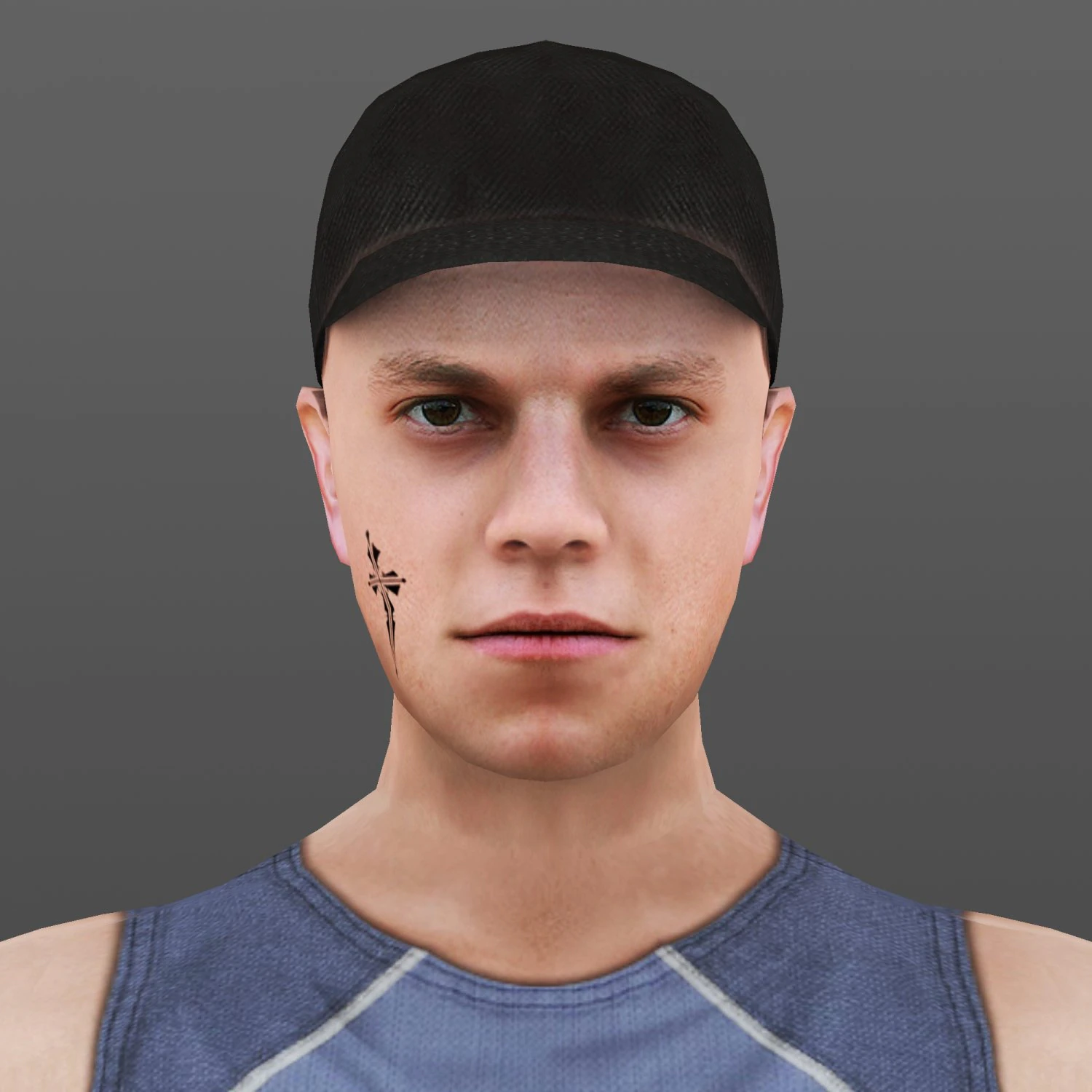 man 12 -with 250 animations 3D Model .c4d .max .obj .3ds .fbx .stl .blend 