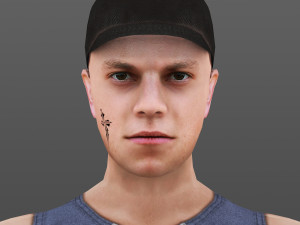 man 12 -with 250 animations 3D 모델