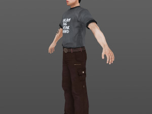 man 13 -with 250 animations Modelo 3D
