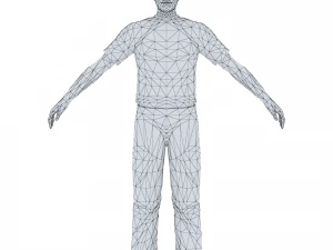 man 13 -with 250 animations 3D Model