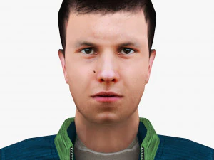 man 14 -with 250 animations 3D Model