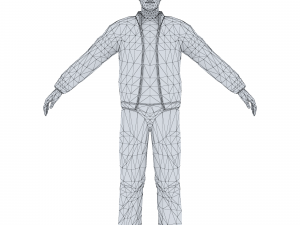 man 14 -with 250 animations Modello 3D