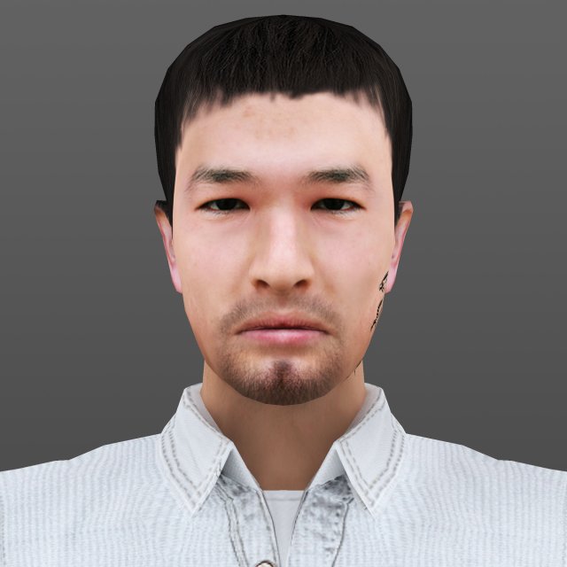 man 16 -with 250 animations Model 3D .c4d .max .obj .3ds .fbx .stl .blend 