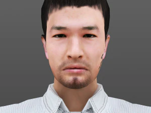 man 16 -with 250 animations 3D Model