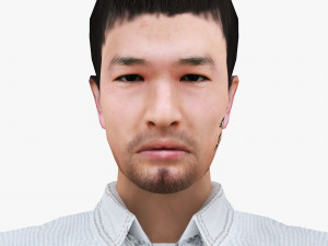 man 16 -with 250 animations Model 3D