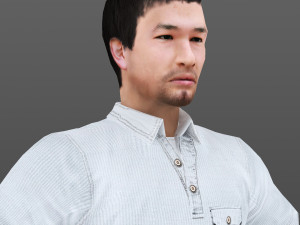 man 16 -with 250 animations Model 3D