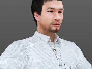 man 16 -with 250 animations 3D Model