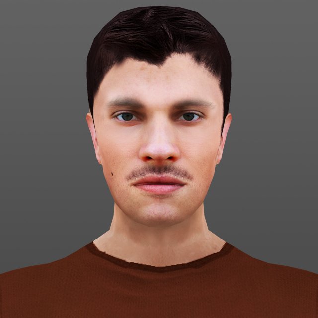 man 18 -with 250 animations Modelo 3D .c4d .max .obj .3ds .fbx .stl .blend 