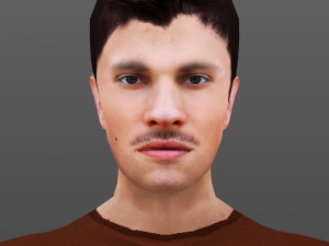 man 18 -with 250 animations 3D Model