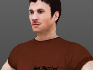 man 18 -with 250 animations Modelo 3D