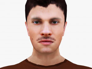 man 18 -with 250 animations 3D Model