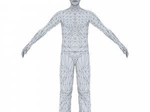 man 18 -with 250 animations Modelo 3D
