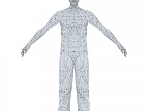 man 18 -with 250 animations 3D Model